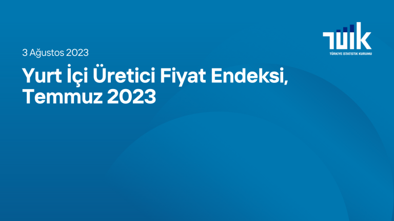 Yurt İçi Üretici Fiyat Endeksi Temmuz 2023