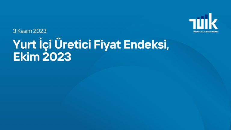 Yurt İçi Üretici Fiyat Endeksi Ekim 2023