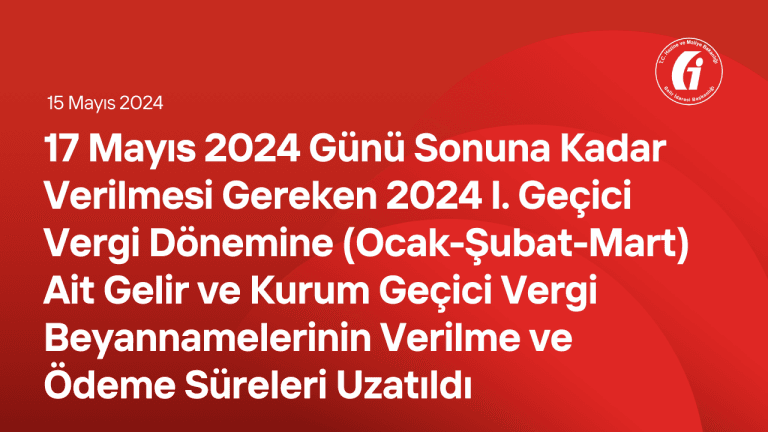 VUK-168/2024-6 sayılı Sirküler