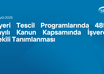 İşyeri Tescil Programlarında 4857 Sayılı Kanun Kapsamında İşveren Vekili Tanımlanması