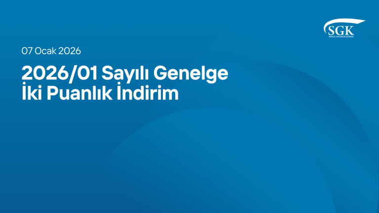 2026/01 Sayılı Genelge - İki Puanlık İndirim
