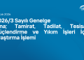 2026-3 sayılı sgk genelgesi