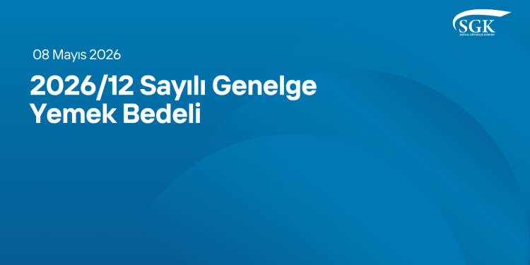 2026/12 Sayılı Genelge - Yemek Bedeli