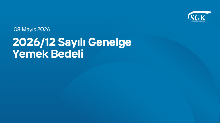 2026/12 Sayılı Genelge - Yemek Bedeli